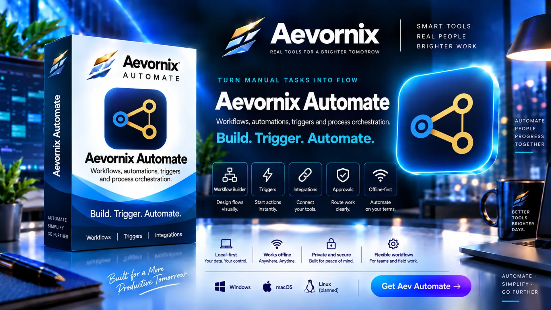 Aevornix Automate campaign artwork