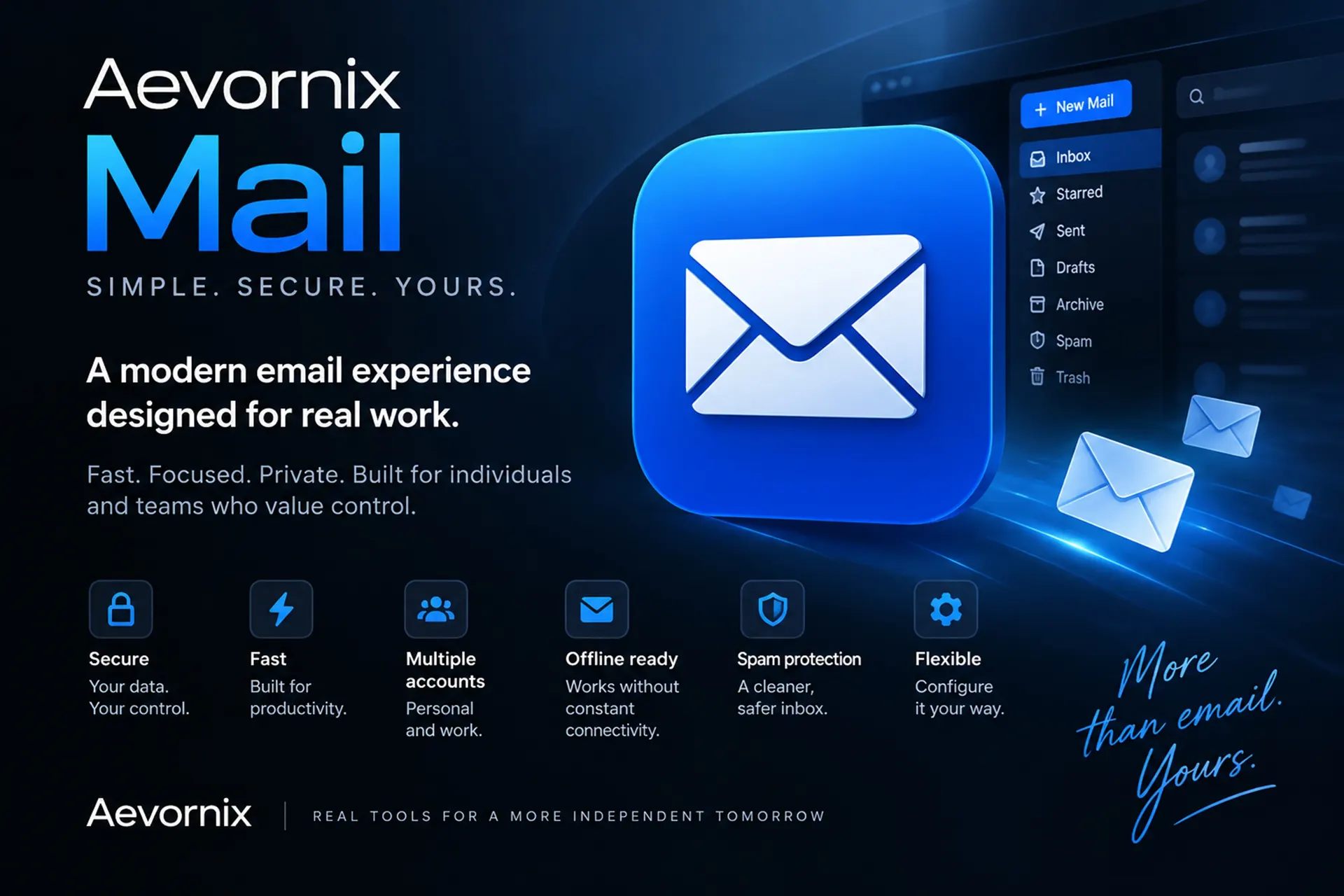 Aevornix Mail campaign artwork