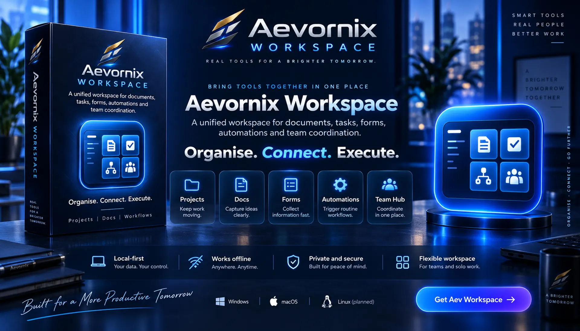 Aevornix Workspace campaign artwork